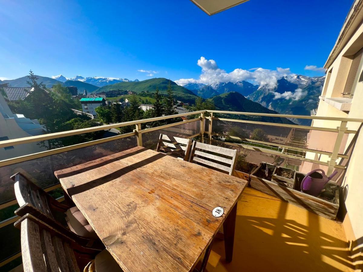 Alpe D'Huez - 46 M2 - Belle Terasse Apartman Kültér fotó